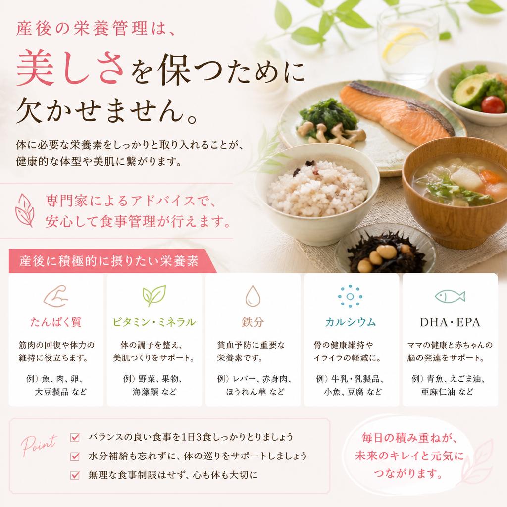 食事管理で内側から美しく